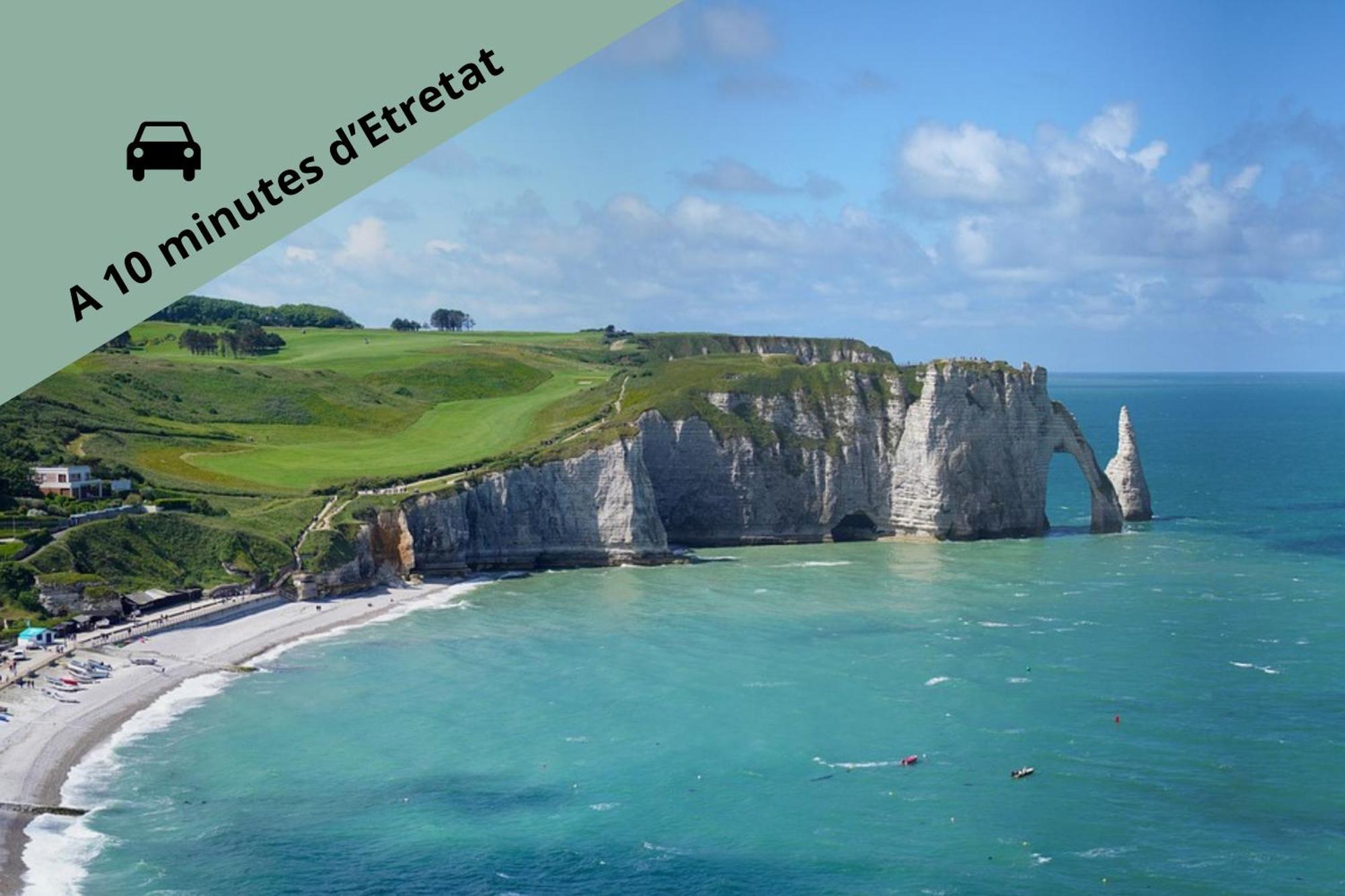 Apartamento Escapade A 10 Min D'Etretat Criquetot-lʼEsneval Exterior foto